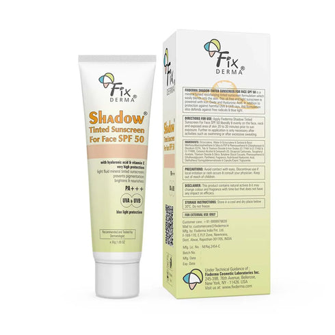 Fixderma Skincare Shadow Sunscreen For Dry Skin Spf 50 + Cream